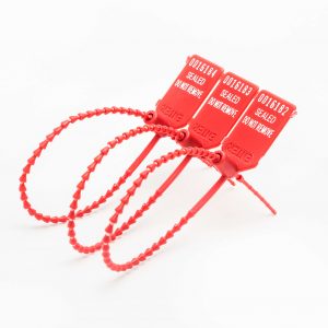 Plastsigill röd knottrig svans