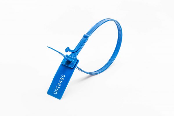 Plastsigill Platt Lång Optimized Platt plastsigill blå