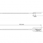 lint starkare kort mått